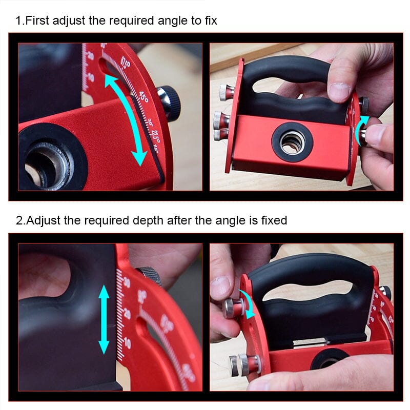 Woodworking Inclined Hole Positional