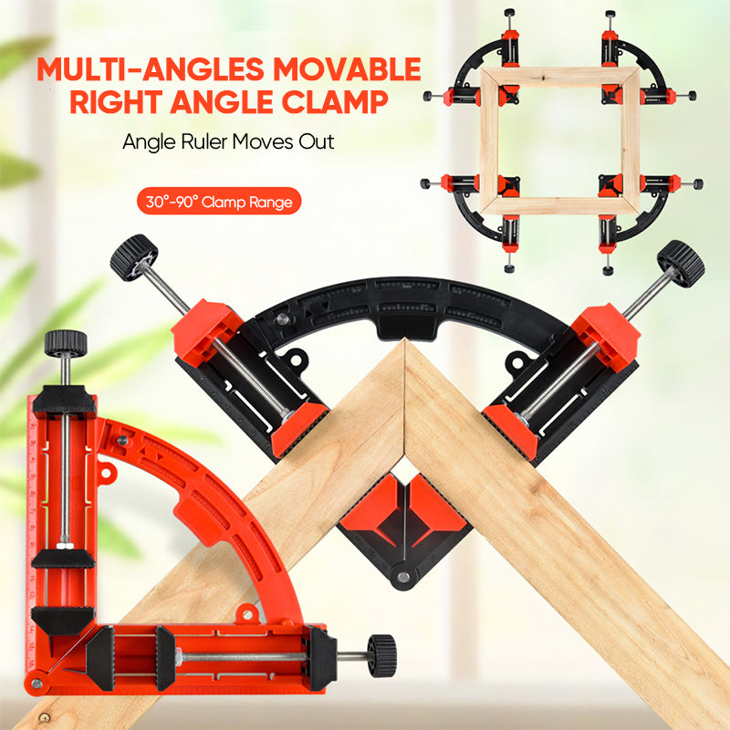 Multi-angles Movable Right Angle Clamp