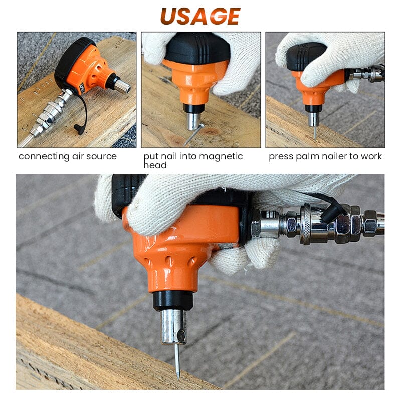 Pneumatic Mini Palm Nailer