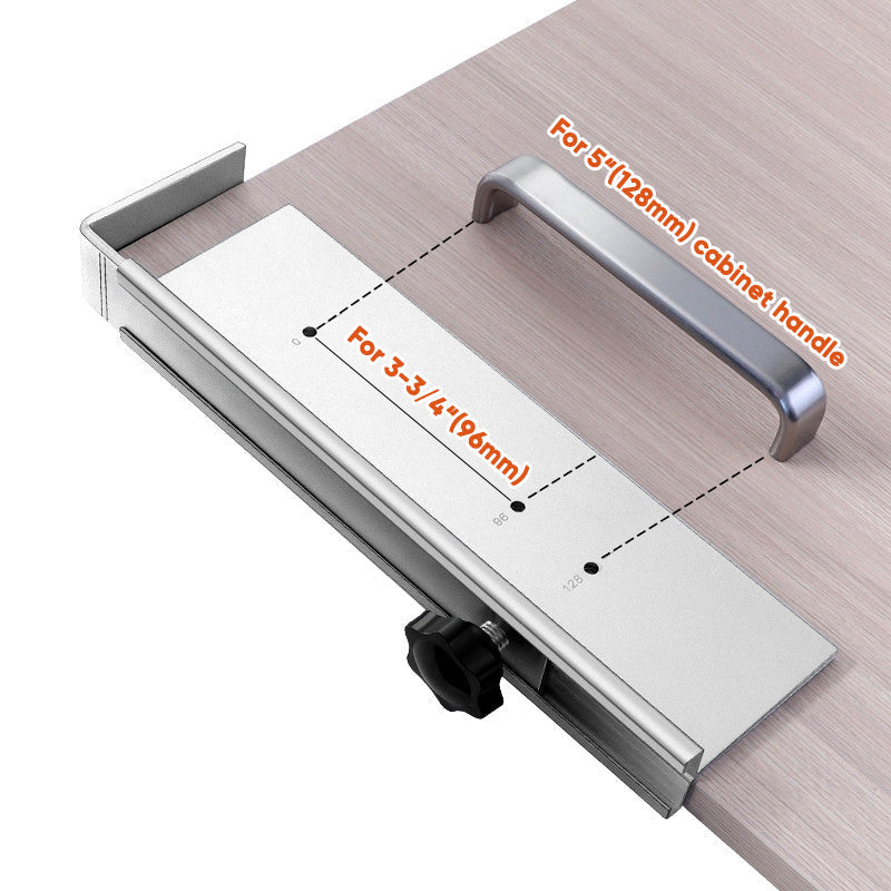 Adjustable Cabinet Hardware Jig Drilling Positioner