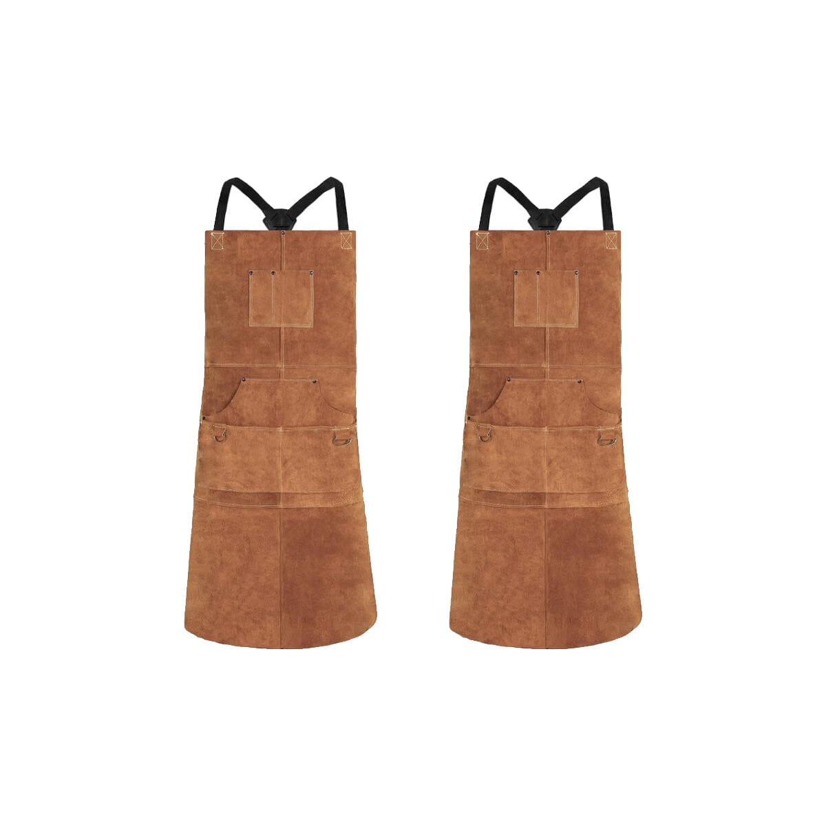 Fireproof cowhide apron