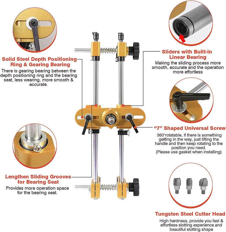 Door Lock Hole Opener Kit