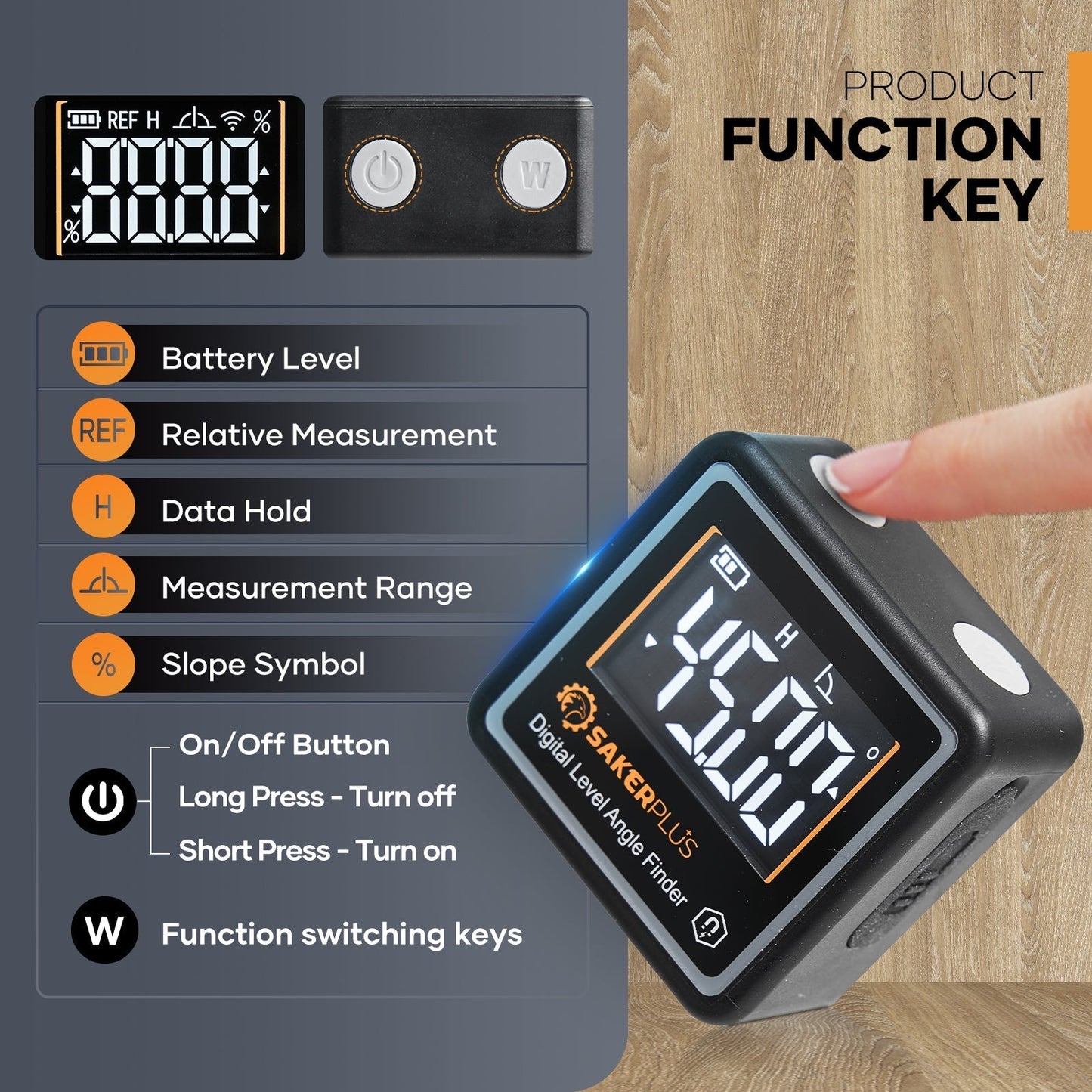 Digital Angle Finder Magnetic