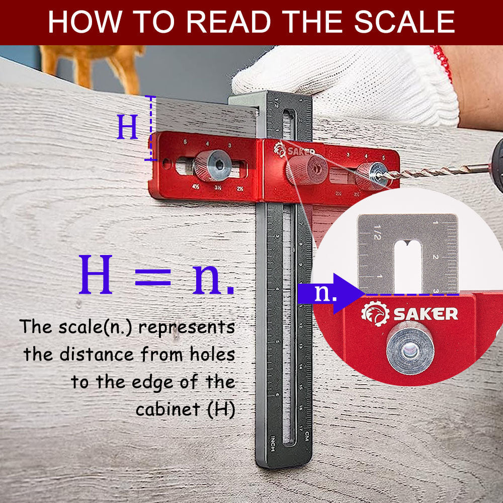 Cabinet Hardware Doweling Jig