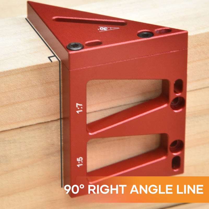 3D Multi-Angle Measuring Ruler