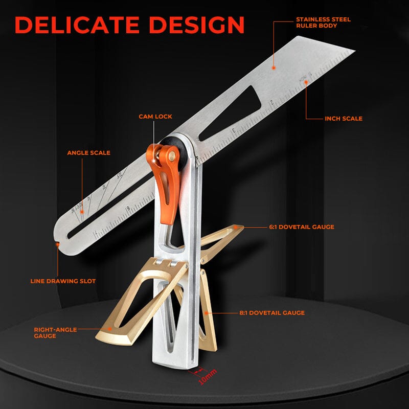 Multi-Functional Dovetail Marker