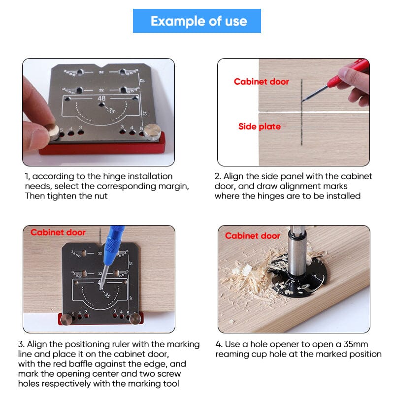 Hinge Mounting Guide