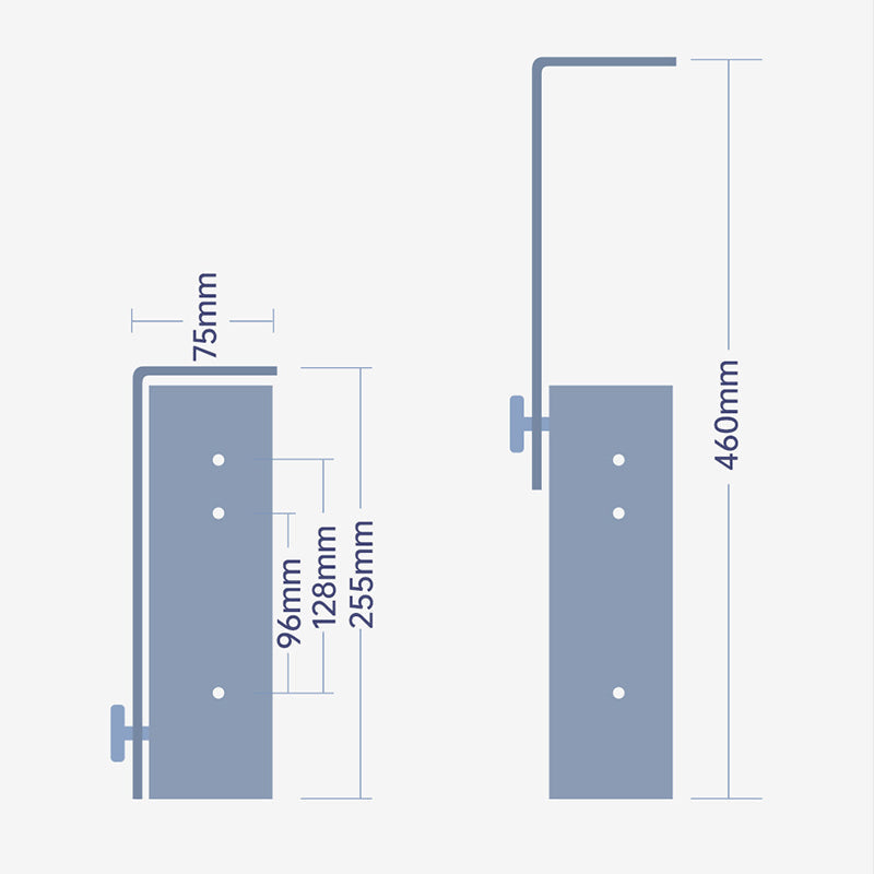 Adjustable Cabinet Hardware Jig Drilling Positioner