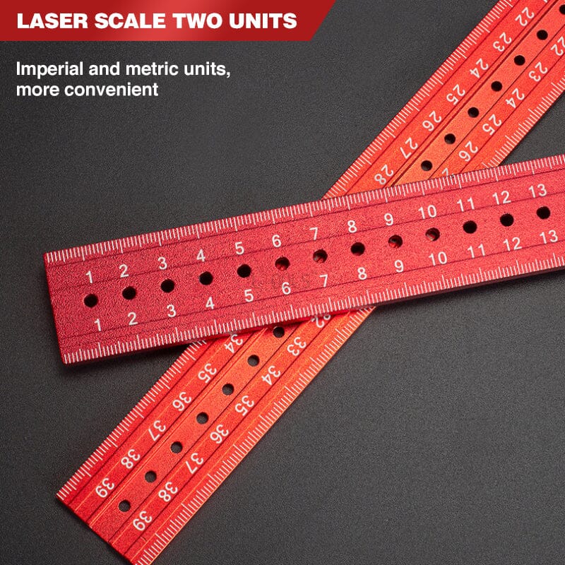 SAKER® Combination Square Ruler