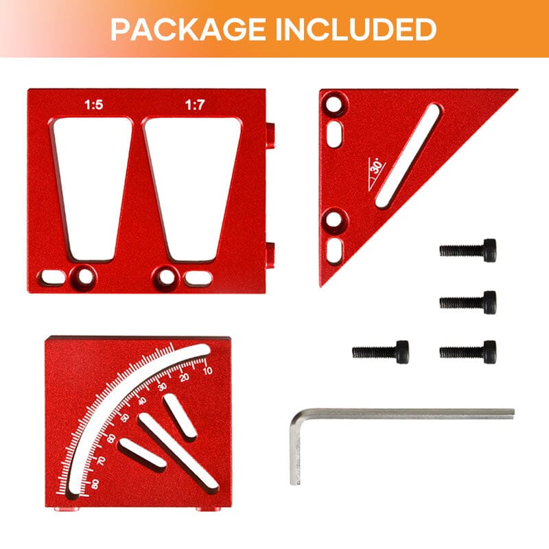 3D Multi-Angle Measuring Ruler