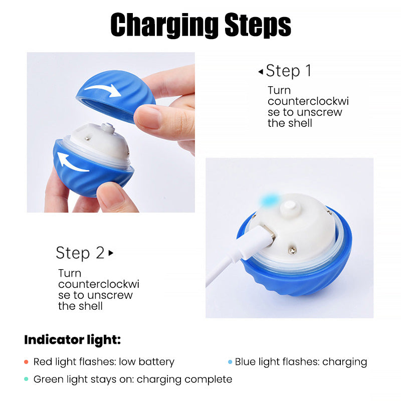 Electric Pet Food Leaking Ball