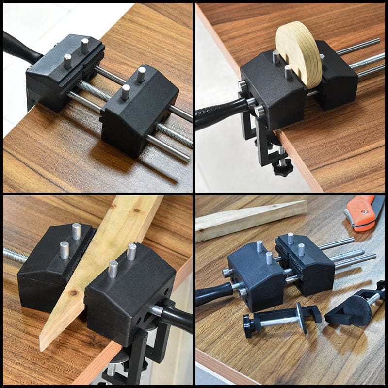 Adjustable Angle Clamp Bench Vise or Table Vise for Woodworking