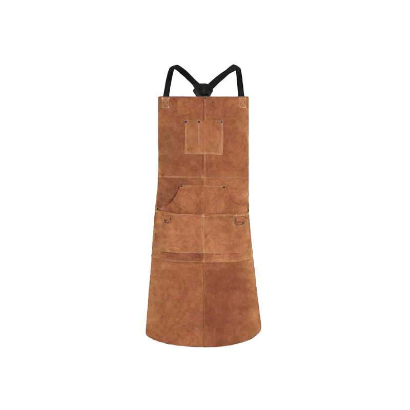 Fireproof cowhide apron
