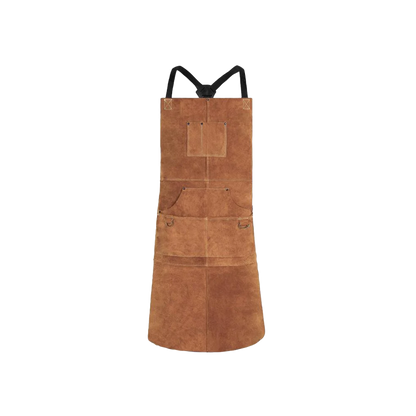 Fireproof cowhide apron