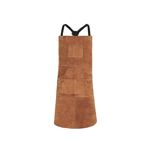 Fireproof cowhide apron