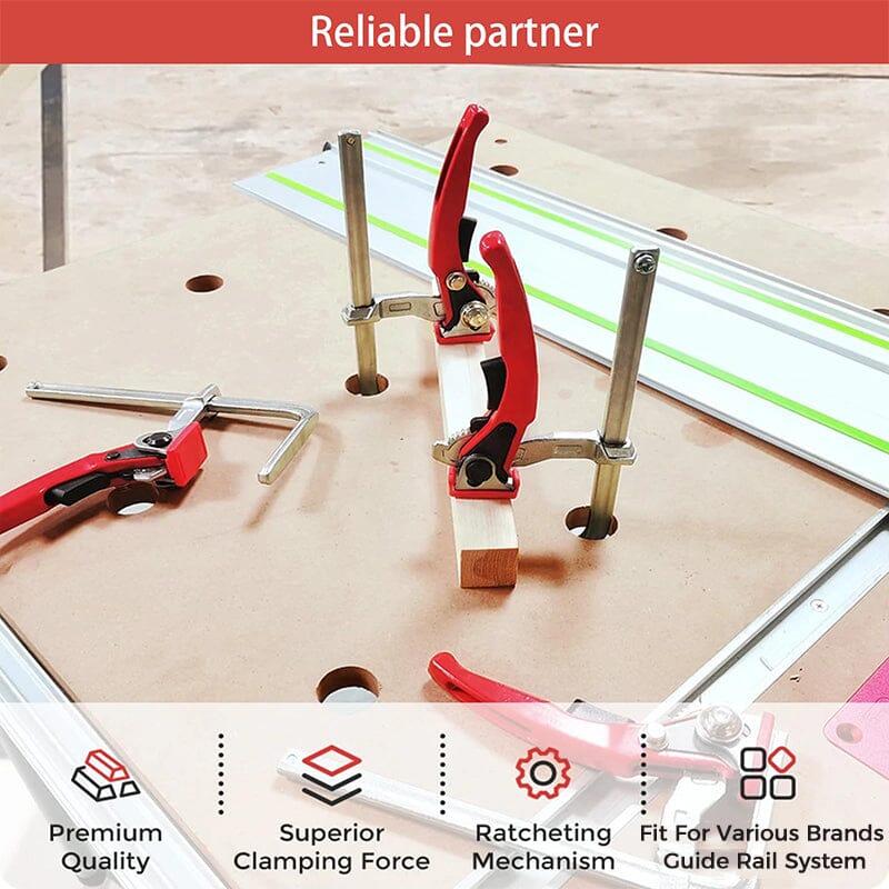 Ratcheting Table Clamp