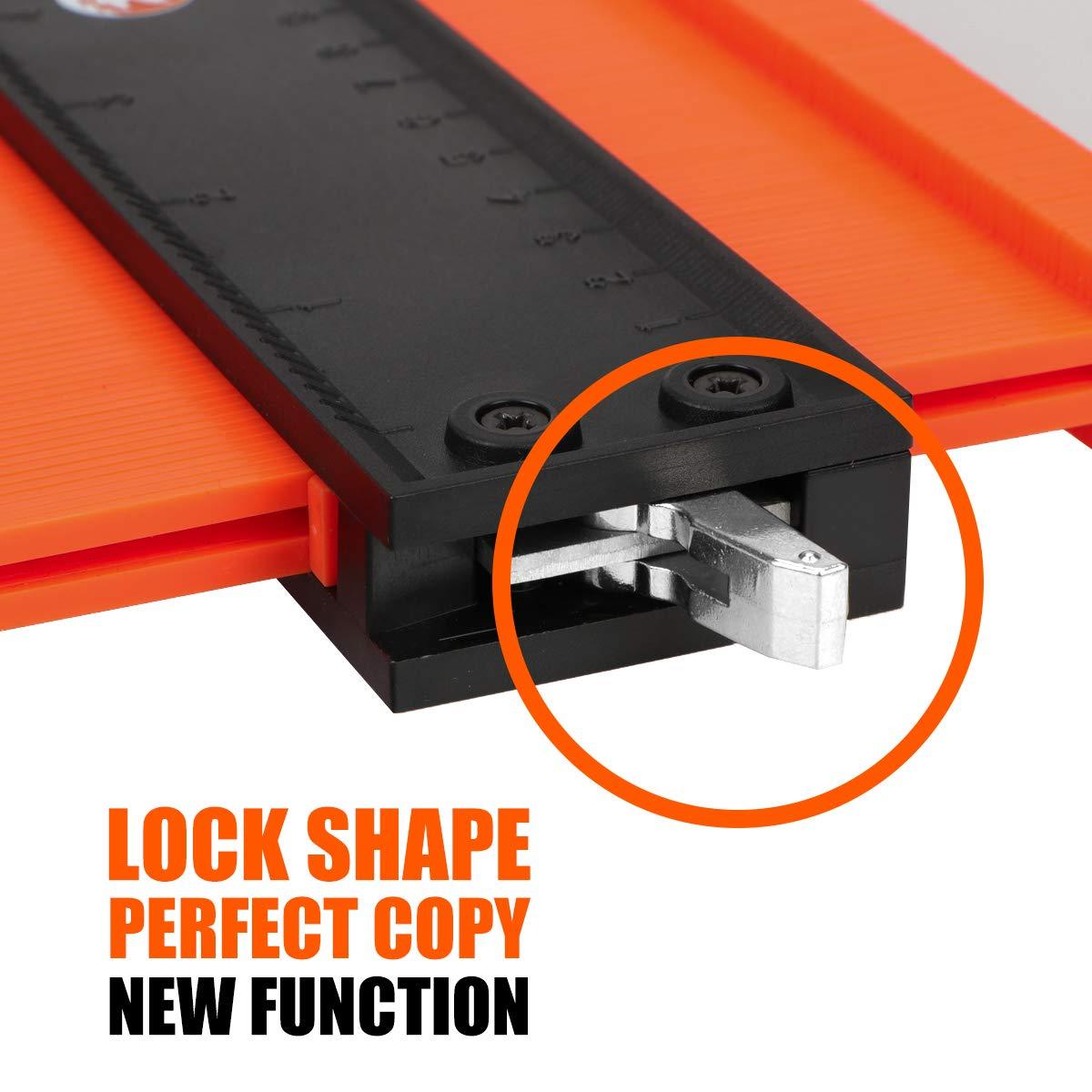 Contour Duplication Gauge With Lock