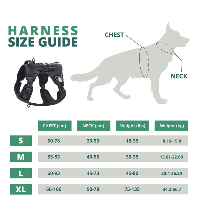 Tactical Dog Harness No Pull