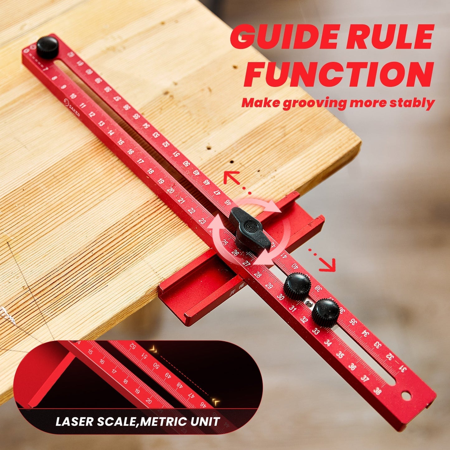 4 in 1 Router Milling Groove Bracket